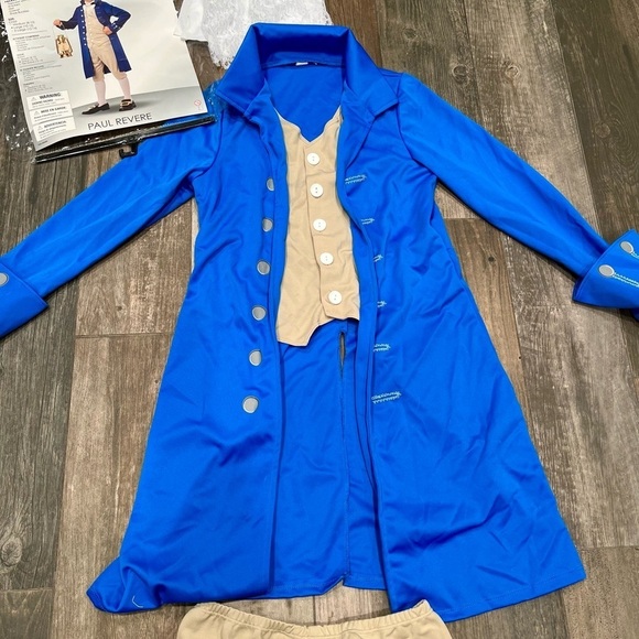 California Costumes Paul Revere Colonial Patriot Child Revolution Costume 10-12 - Picture 3 of 5